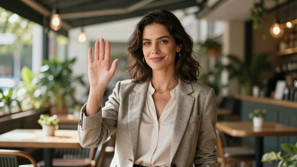 establish clear confident boundaries