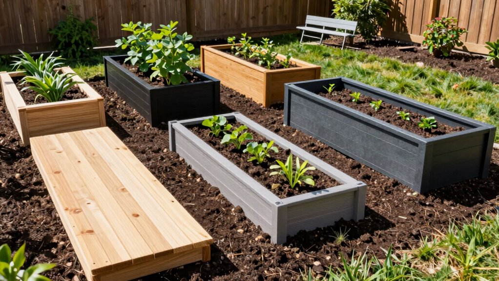 garden bed material considerations