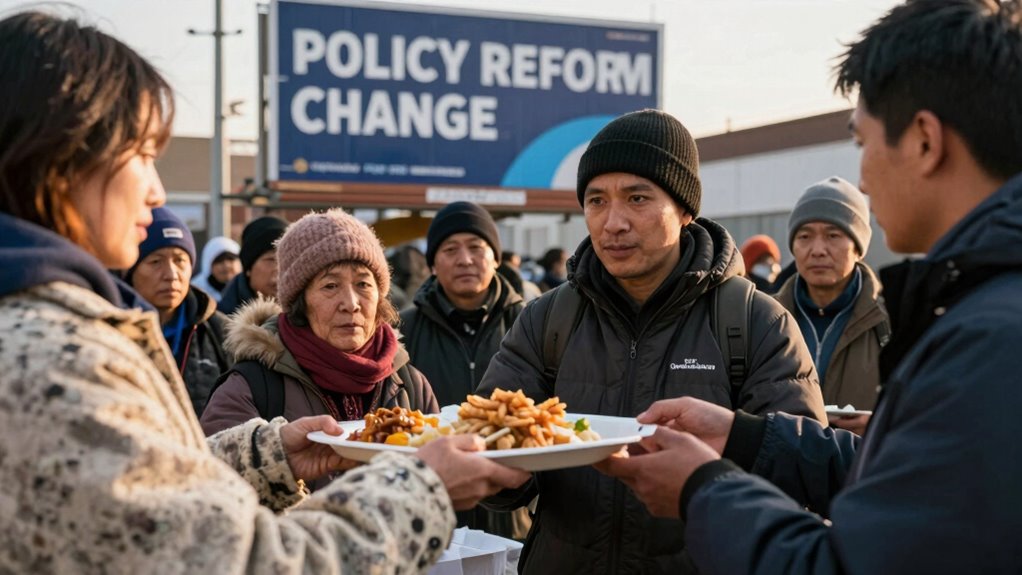 immediate aid vs policy advocacy