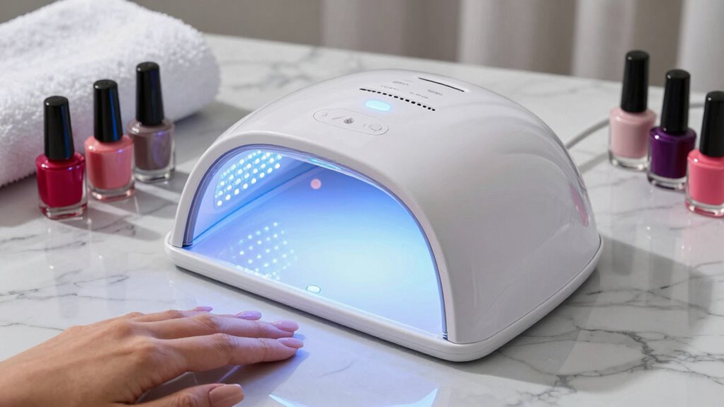 key led nail lamp features