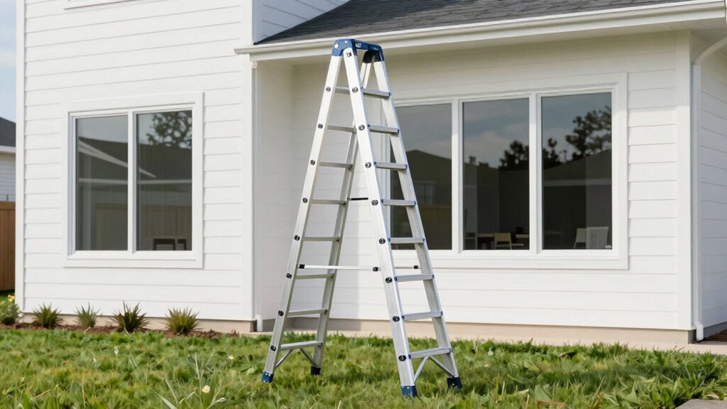 ladder height safety features