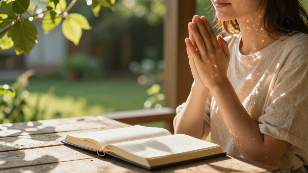 mindful prayer promotes calm