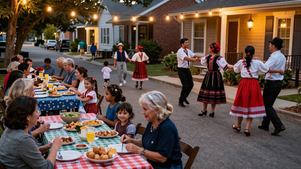 neighborhood traditions foster community bonding