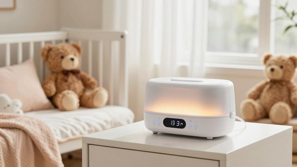 nursery sound machine features