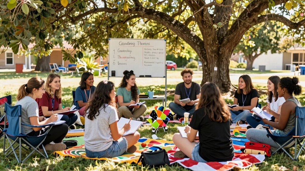 organize communicate schedule facilitate