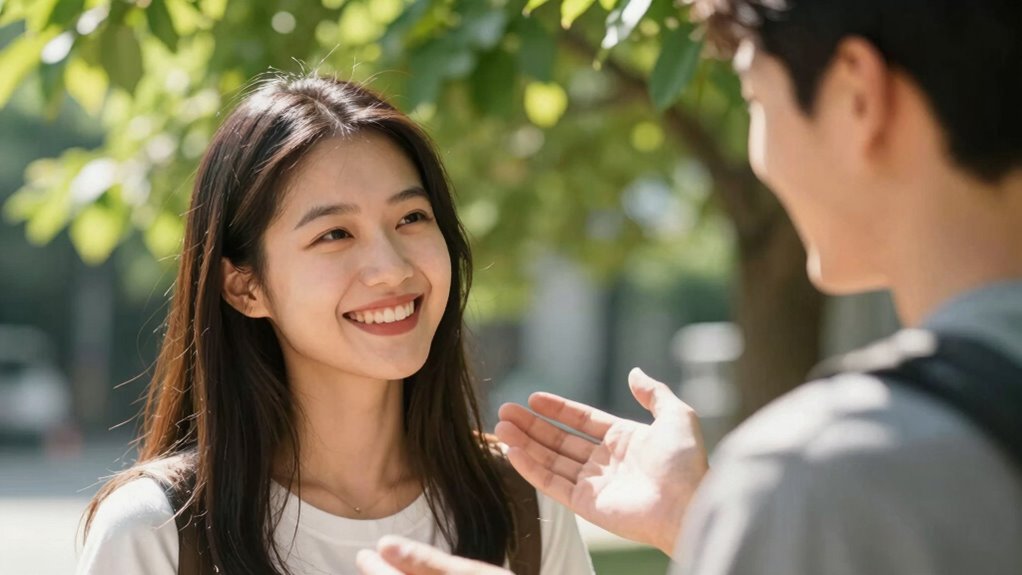 perfectly timed sincere praise