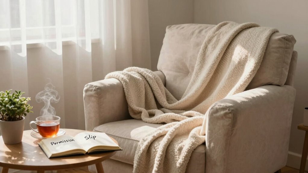 prioritize rest without guilt