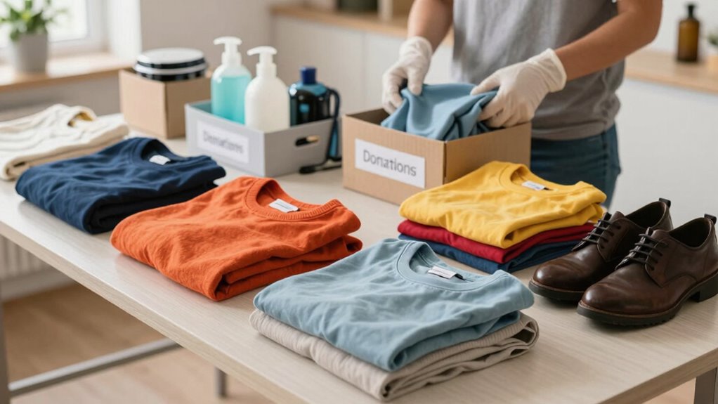 properly prepare and sort donations
