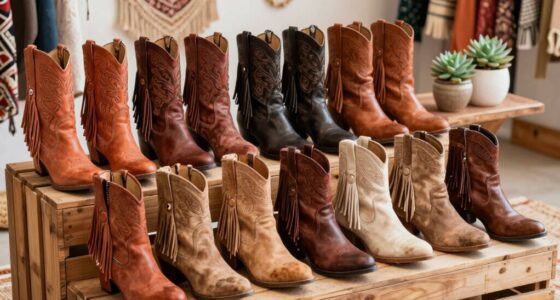 top boho ankle boots