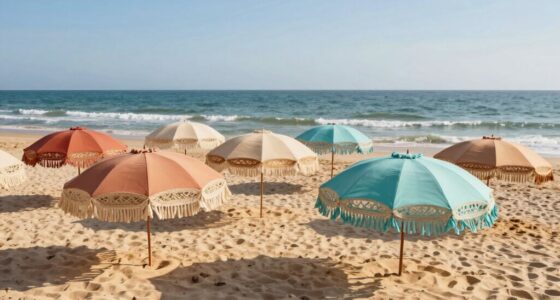 top boho beach umbrella picks