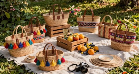 top boho picnic basket picks