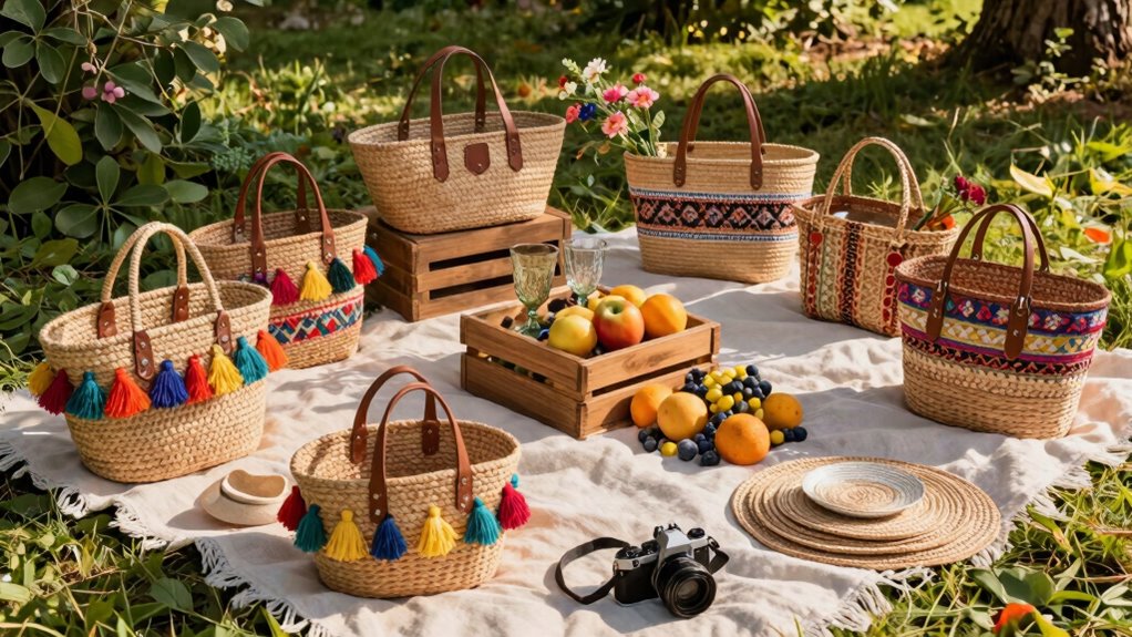 top boho picnic basket picks