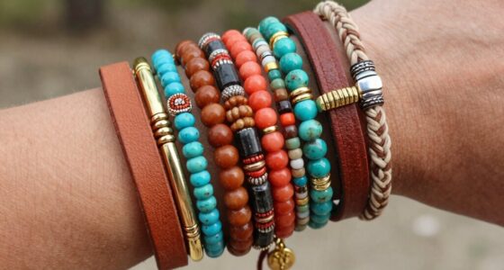 top boho stack bracelets