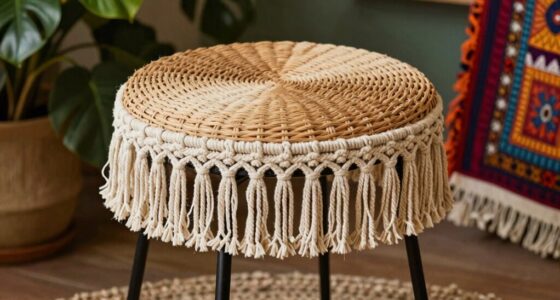 top boho vanity stools