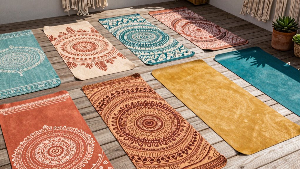top boho yoga mats