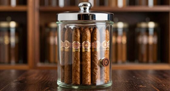 top cigar humidor jars