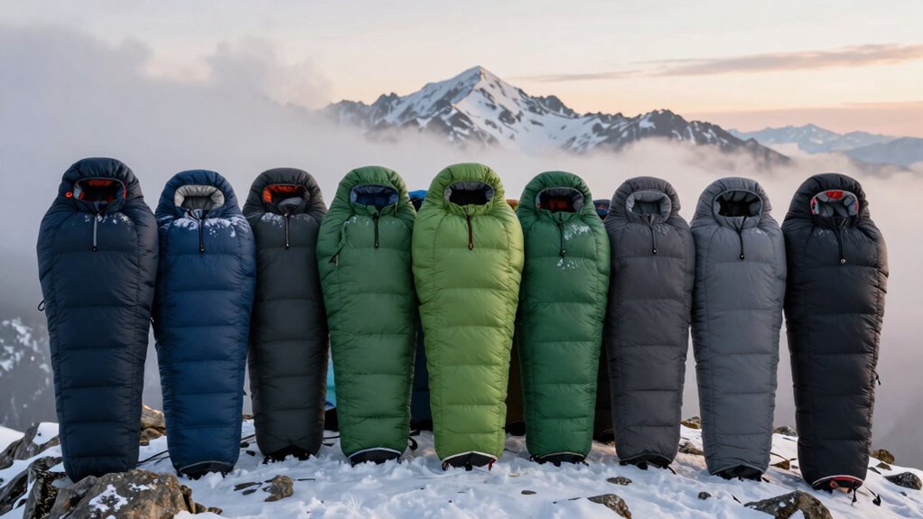 top cold weather sleeping bags