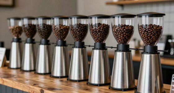 top conical burr grinders
