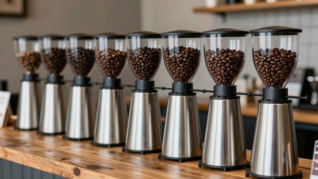 top conical burr grinders