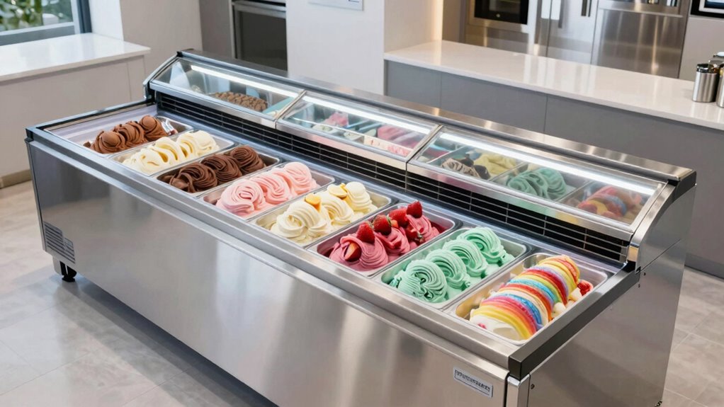 top countertop ice cream freezers