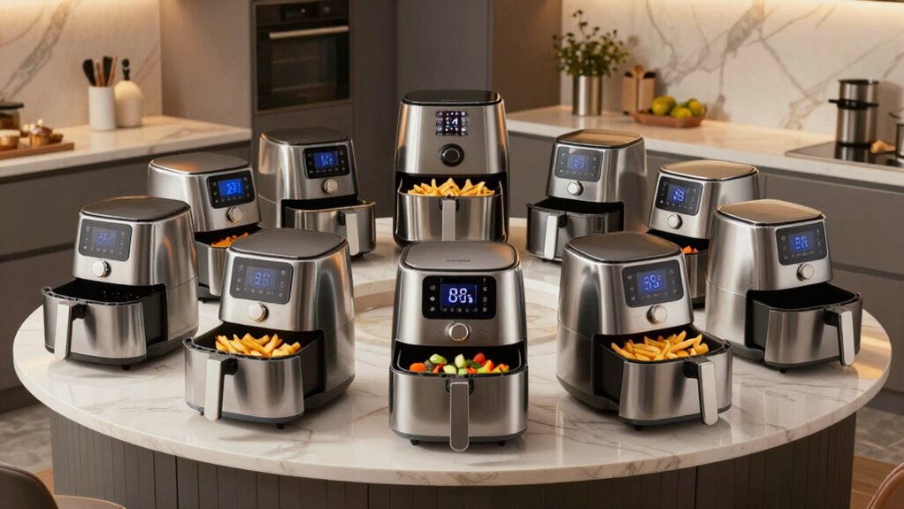 top dual basket air fryers