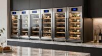 top dual zone wine coolers