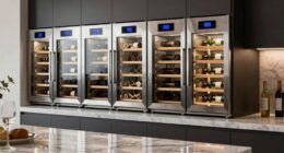 top dual zone wine coolers