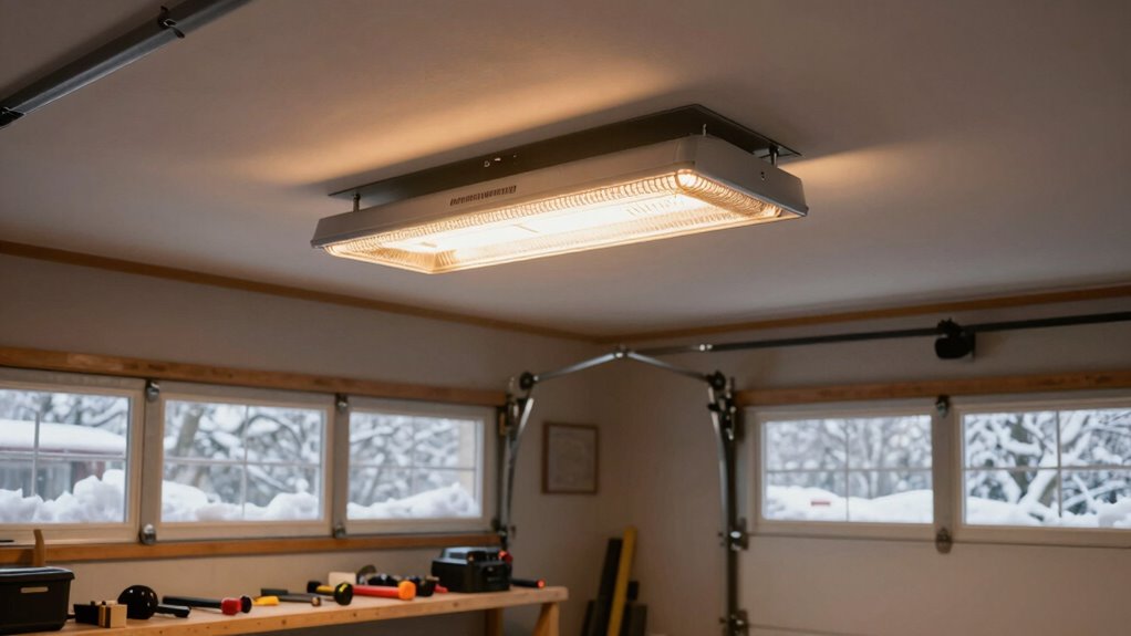 top garage heating options