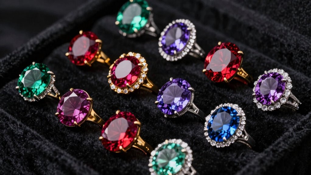 top gemstone cocktail rings