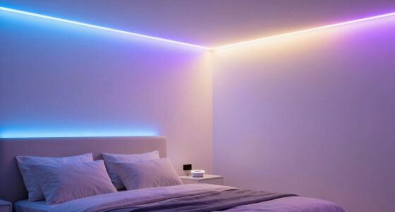 top led bedroom lighting