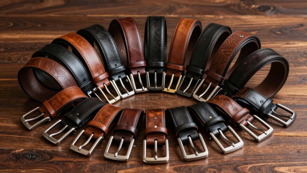 top men s leather belts