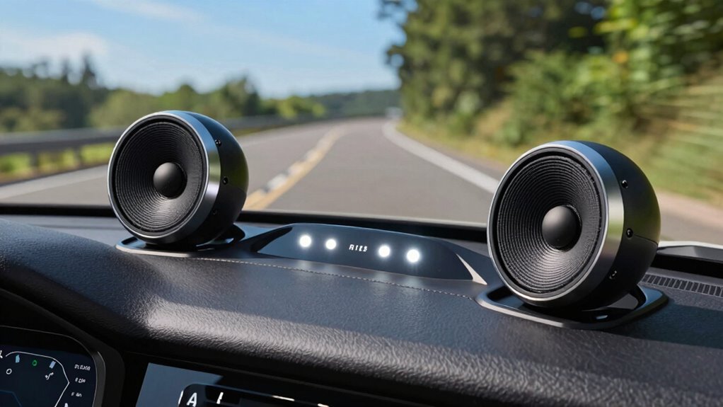 top motorcycle dash speakers