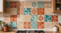 top peel and stick boho backsplash ideas