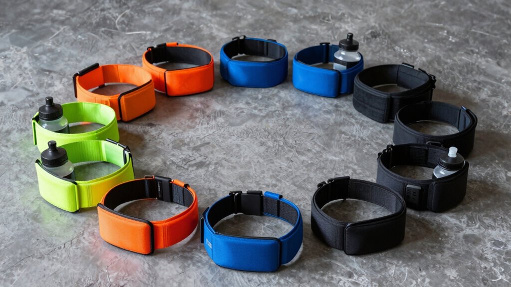 top running belts with bottles