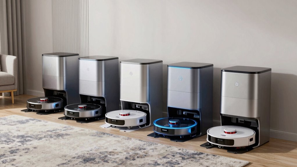 top self empty robot vacuums
