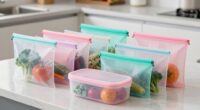 top silicone food storage bags