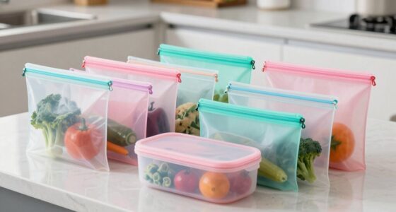 top silicone food storage bags