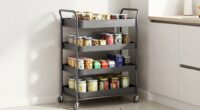 top slim pantry cart list
