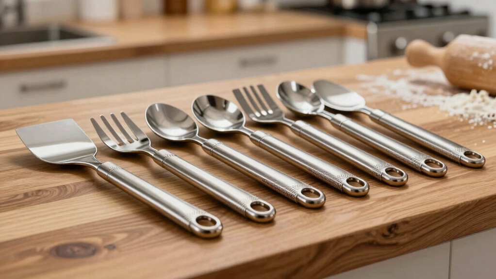 top stainless steel dough scrapers