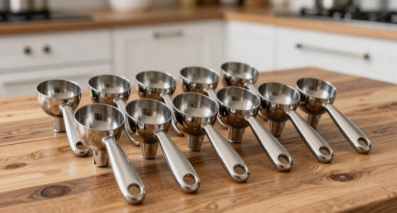 top stainless steel ice cream scoops