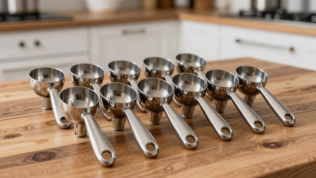 top stainless steel ice cream scoops