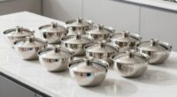top stainless steel mixing bowls