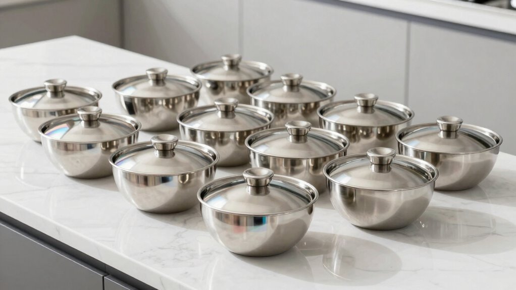top stainless steel mixing bowls