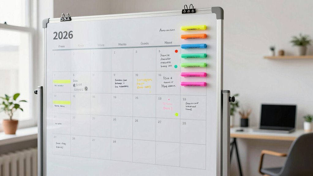 top whiteboard calendars 2026