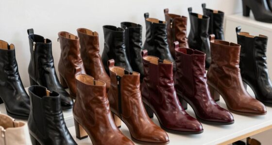 top women s leather ankle boots