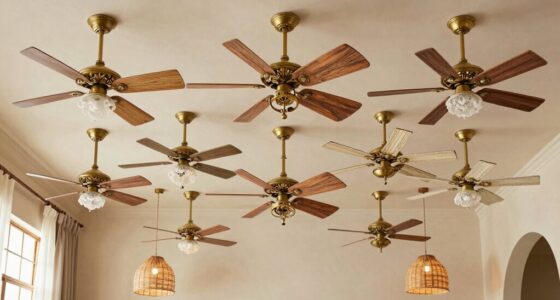 vintage boho ceiling fans