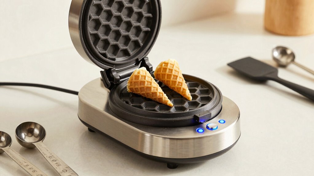waffle cone maker features