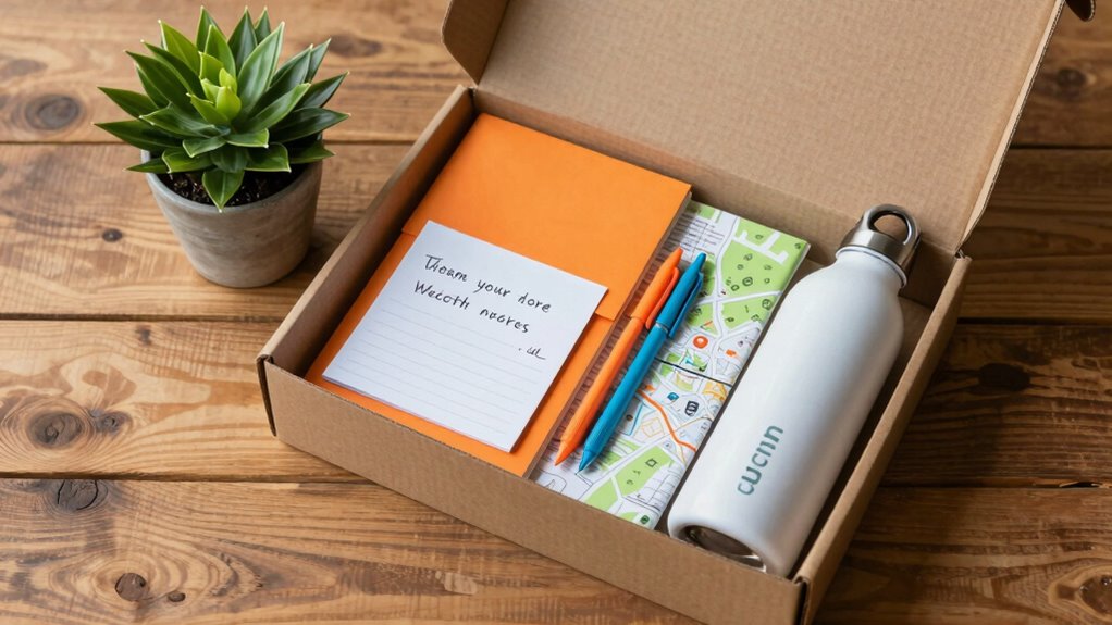 welcome kit essentials and personalization