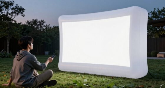 10 Best Inflatable Projector Screens for Backyard Movie Nights in 2026