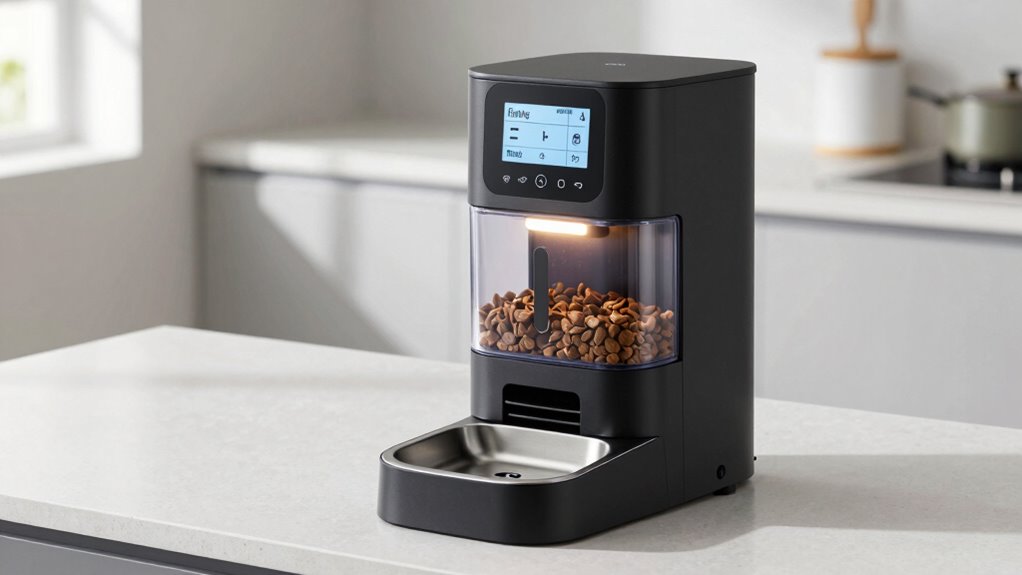 automatischer Haustierfütterer mit Sensoren